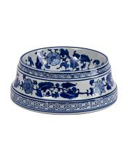 Large Chinoiserie Pet Bowl | TJ Maxx