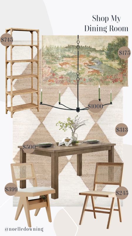 Shop my dining room! Love all of these pieces

Wood dining table, dining chairs, bar shelf, tapestry, harlequin rug, chandelier

#LTKFind #LTKsalealert #LTKhome