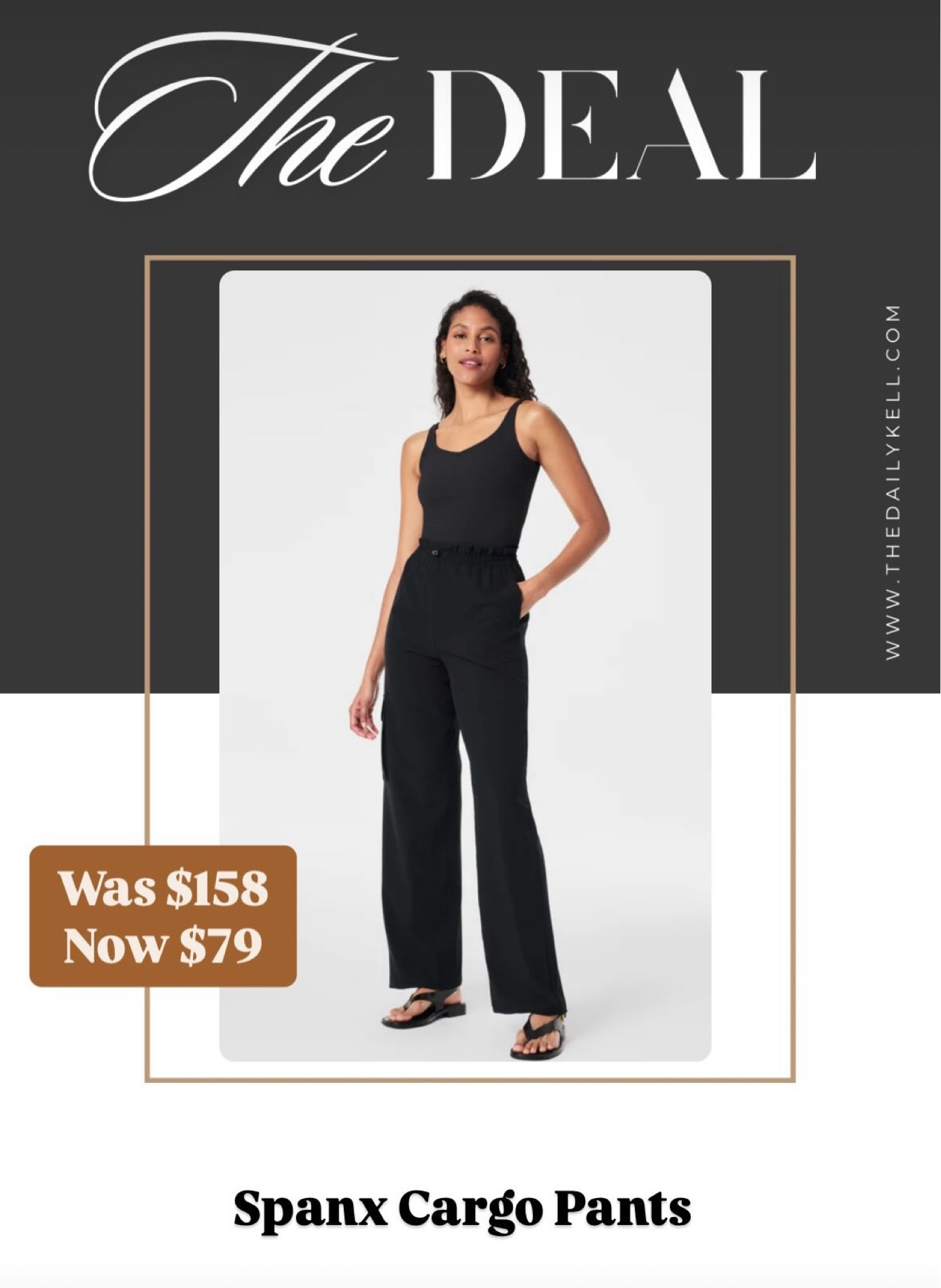 Spanx Cargo Pants on sale 🤗 

#LTKSeasonal #LTKFindsUnder100 #LTKSaleAlert