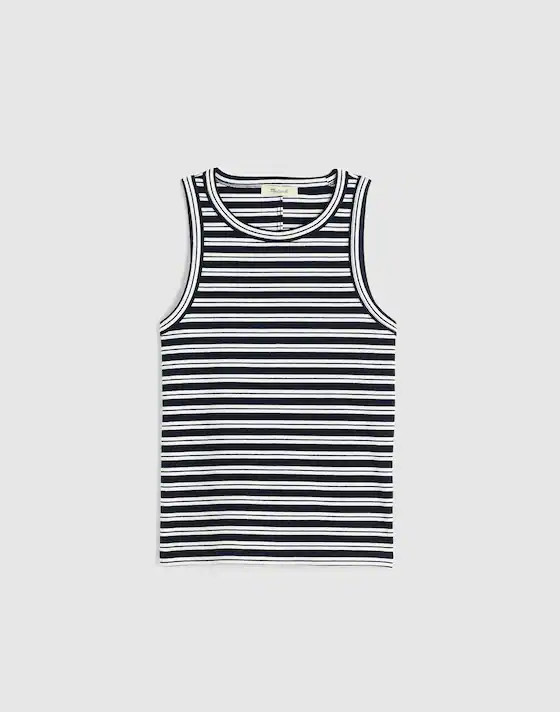The Essential Tank in Utility Rib | Madewell