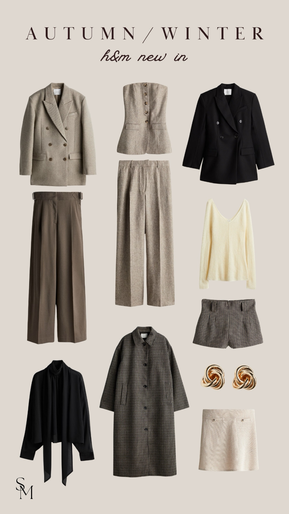 H&M have released their new Autumn Winter collection and it is so lush! Lots of tweed styles, oversized blazers, tailored shorts and trousers, neutral autumn tones 

#FashionMonth #LTKworkwear #LTKautumn