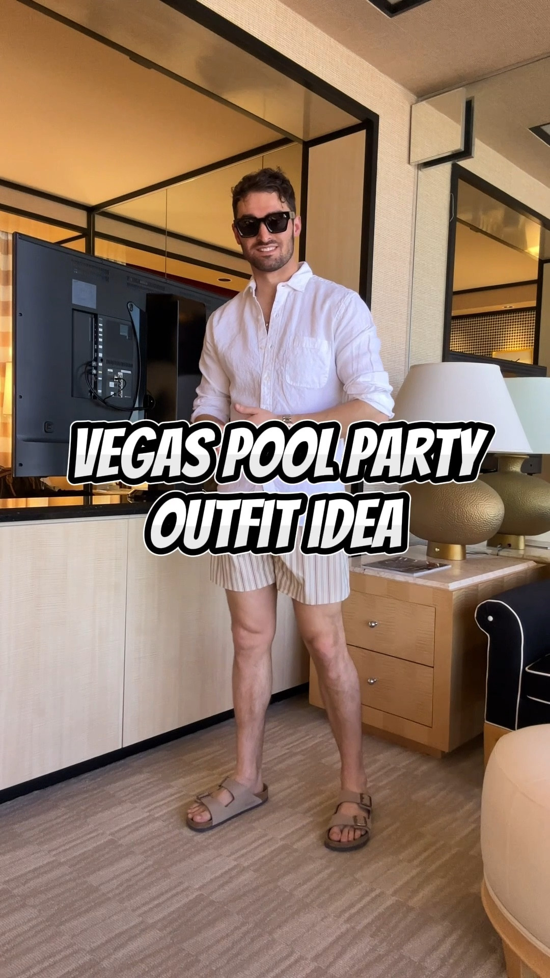 Vegas Pool Party Outfit Idea for Men

#mensfashion #poolpartyoutfit #vegasoutfitidea #mensoutfits #poolpartyoutfitideas #mensOOTD #vegasoutfits #summeroutfit

#LTKSeasonal #LTKMens #LTKTravel
