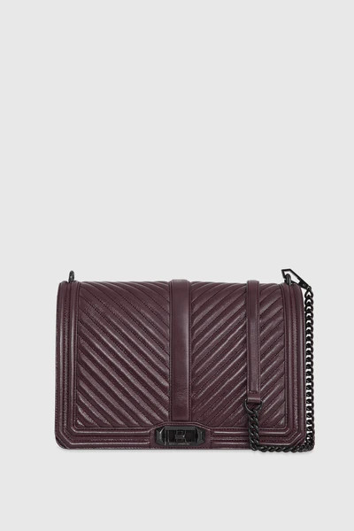 Chevron Quilted Jumbo Love Crossbody | Rebecca Minkoff