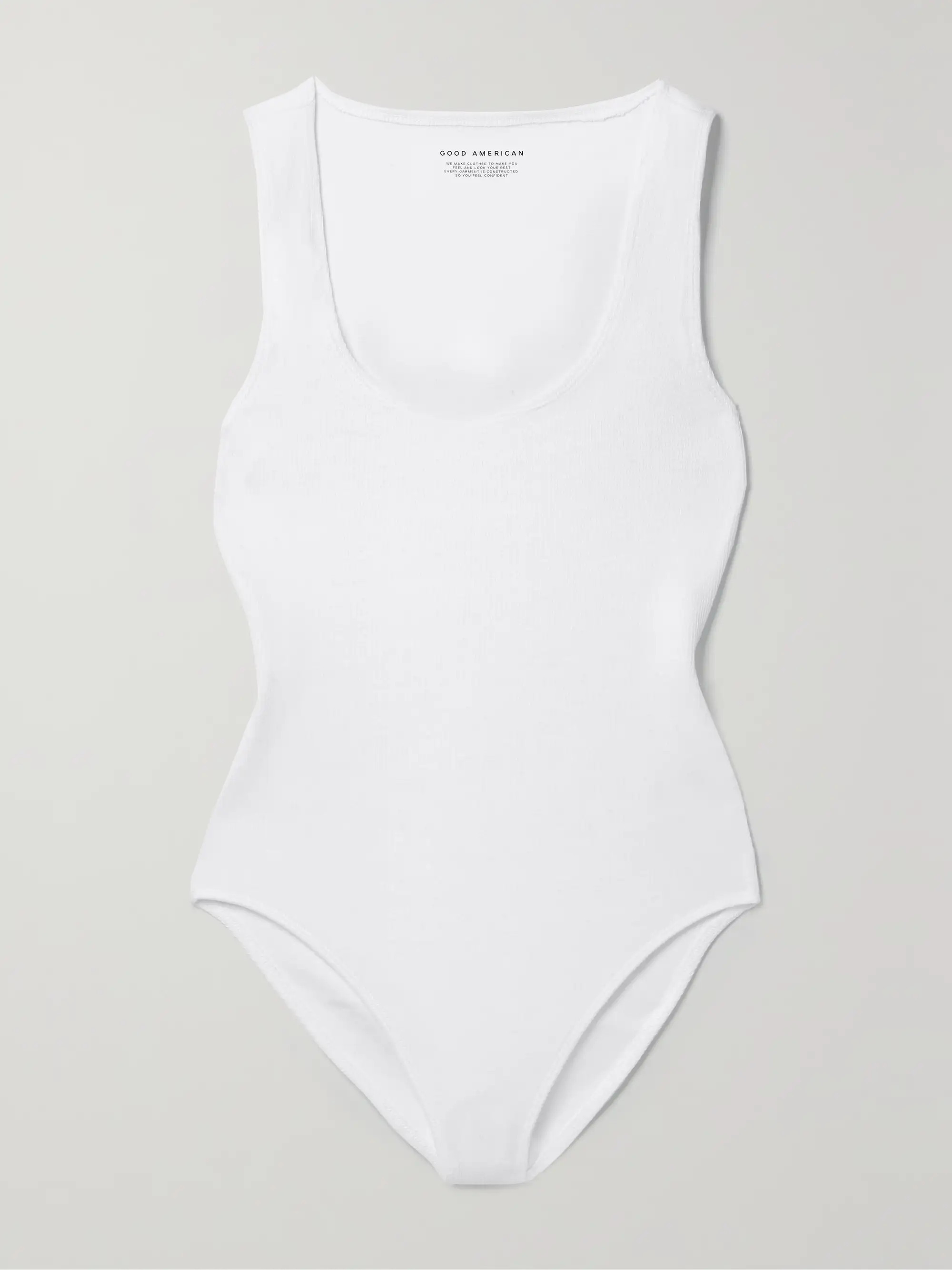 Feel Good ribbed cotton-blend bodysuit | NET-A-PORTER (US)