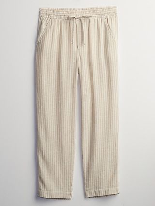 Linen Easy Pants with Washwell | Gap Factory