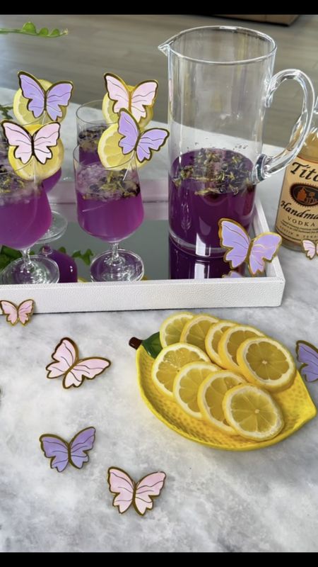 Butterfly Breeze Cocktail 

🦋 Elevate your summer evenings with a refreshing Butterfly Breeze cocktail! This vibrant drink combines the smoothness of Tito's vodka with the natural allure of butterfly pea flower tea and the tangy zest of lemonade. 

Butterfly | Weekend | Weekend Vibes | Summer Drinks | Drink Recipes | Easy Recipes

#LTKVideo #LTKParties #LTKHome