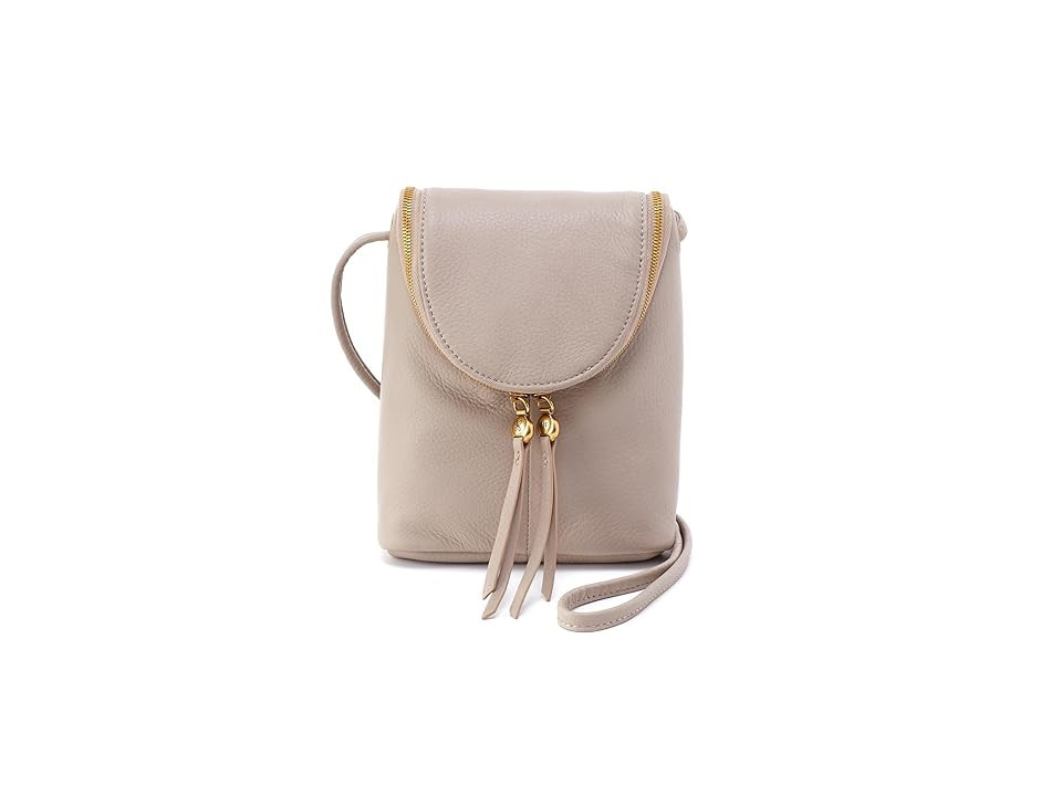 HOBO Fern Crossbody Cross Body Women's Handbags Taupe, Leather | Zappos