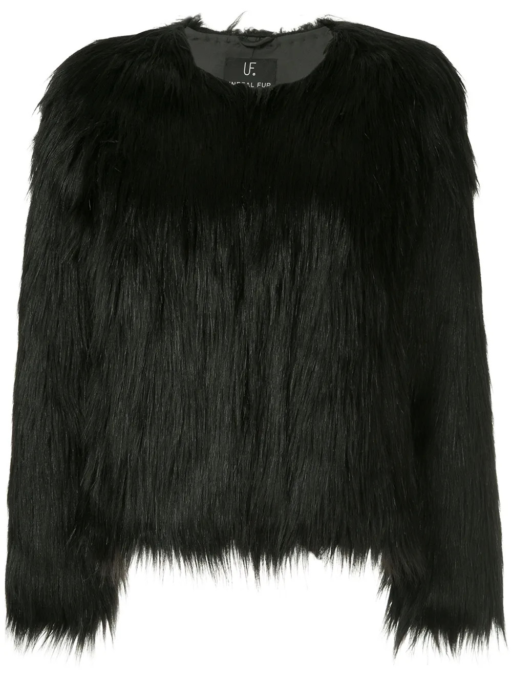 Unreal Fur Jacke Mit Faux Fur | Schwarz | FARFETCH DE | Farfetch Global