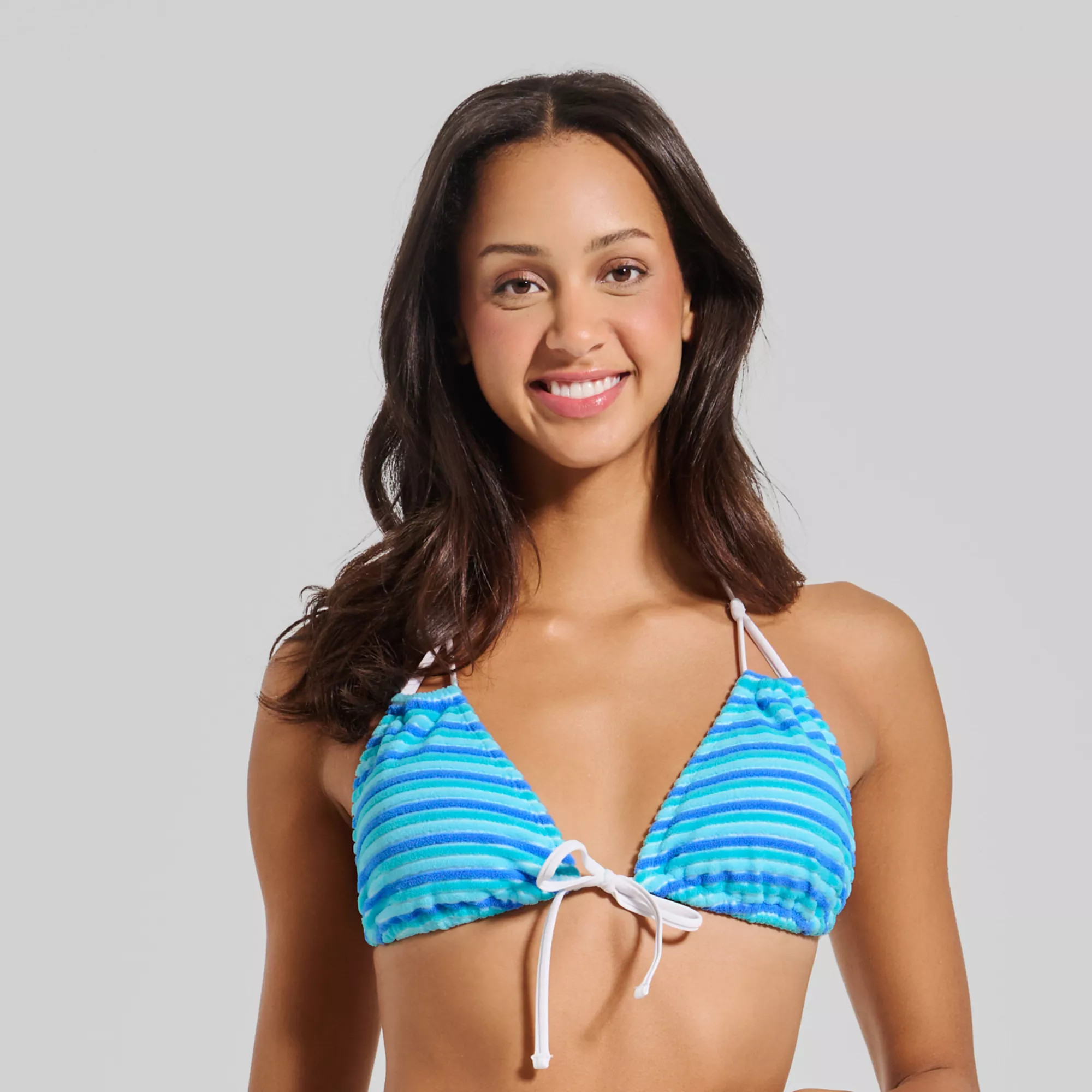 Juniors' Ninety-Nine° Triangle Bikini Swim Top | Kohl's