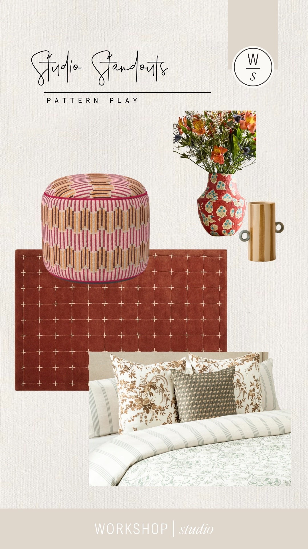 Pattern play! Shop what we are loving for adding patterns without chaos. 👏🏻🤩💖

#LTKHome #LTKstorytime #LTKselfcare