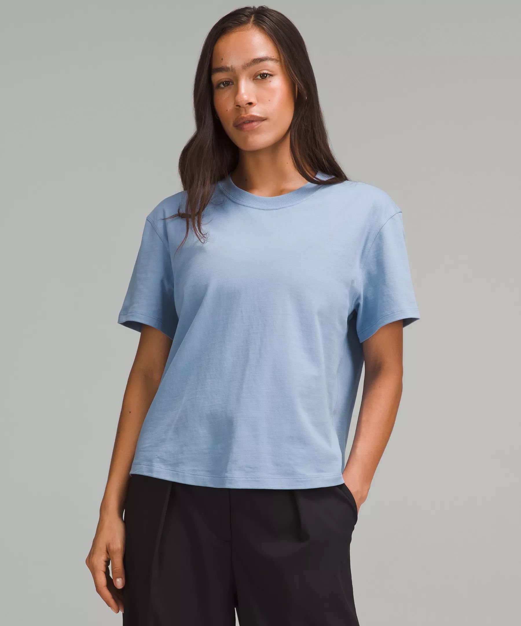 Relaxed-Fit Cotton Jersey T-Shirt | Women's Short Sleeve Shirts & Tee's | lululemon | Lululemon (US)