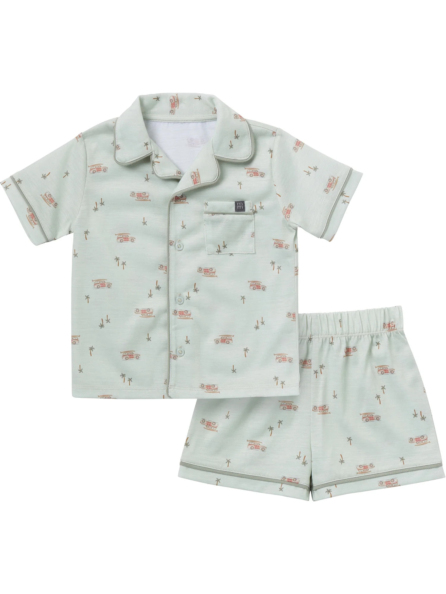Modern Moments by Gerber Toddler Neutral Pajama Coat Set, 2-Piece, Sizes 12M-5T - Walmart.com | Walmart (US)