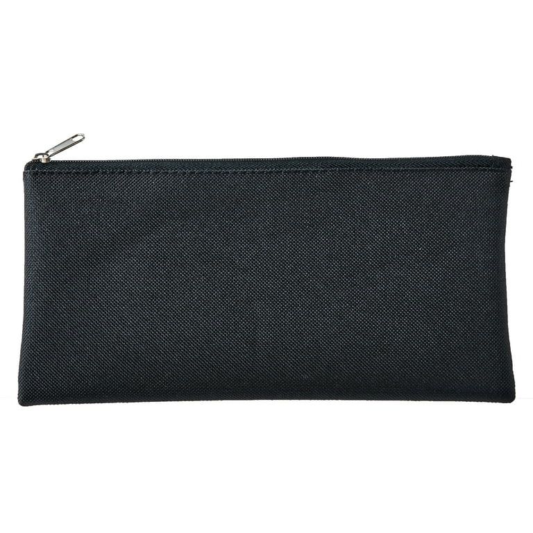 Pen + Gear Cloth Zipper Pencil Pouch, Pencil Case, Black, 8.75" x 4.25" | Walmart (US)