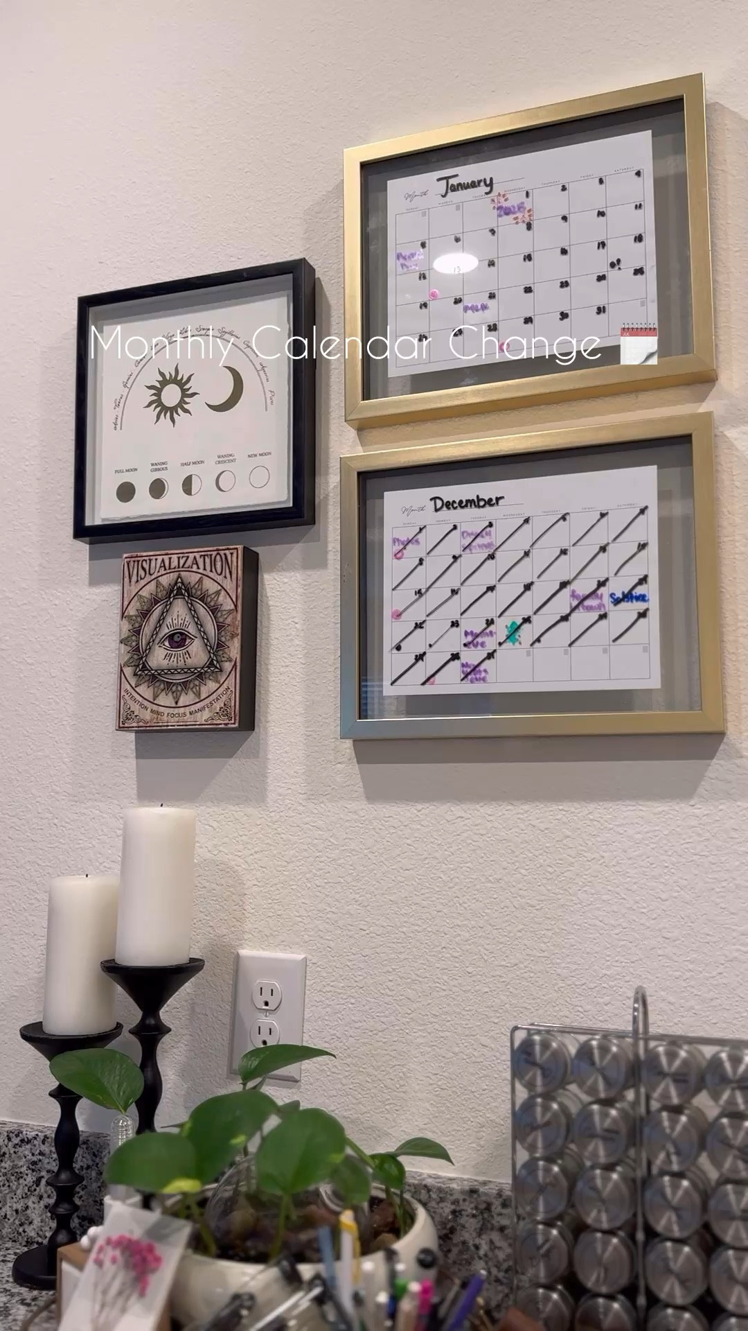 New Year ✨ New Month 🌤️ New Calendar Change 🗓️ 

#NewYear #Calendar ##2025Planner

#LTKFamily #LTKSeasonal #LTKHome