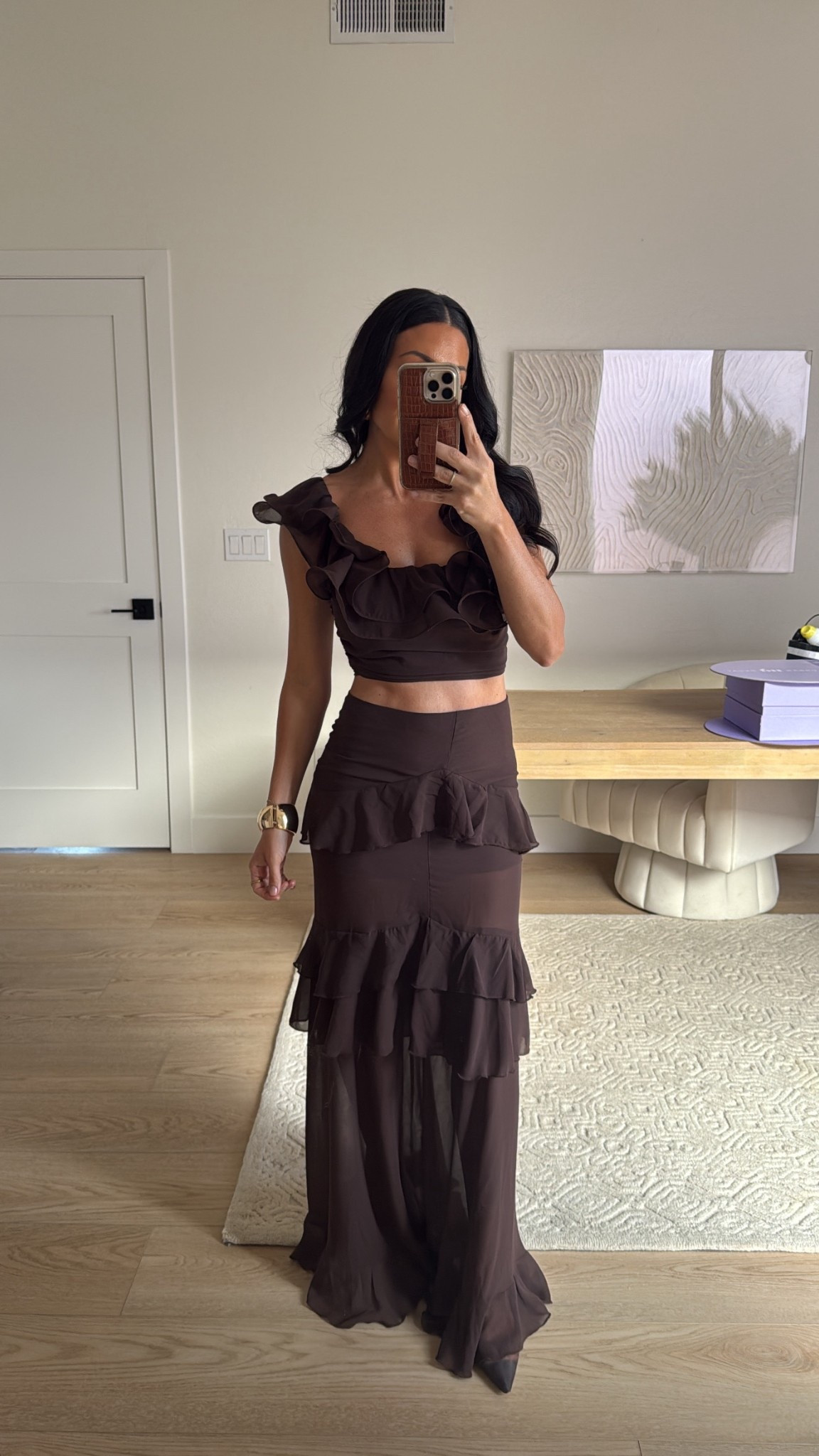 Tonight’s event outfit! Wearing a size 2 in this ruffle maxi skirt set 


#LTKgrwm #LTKootd #LTKFestival