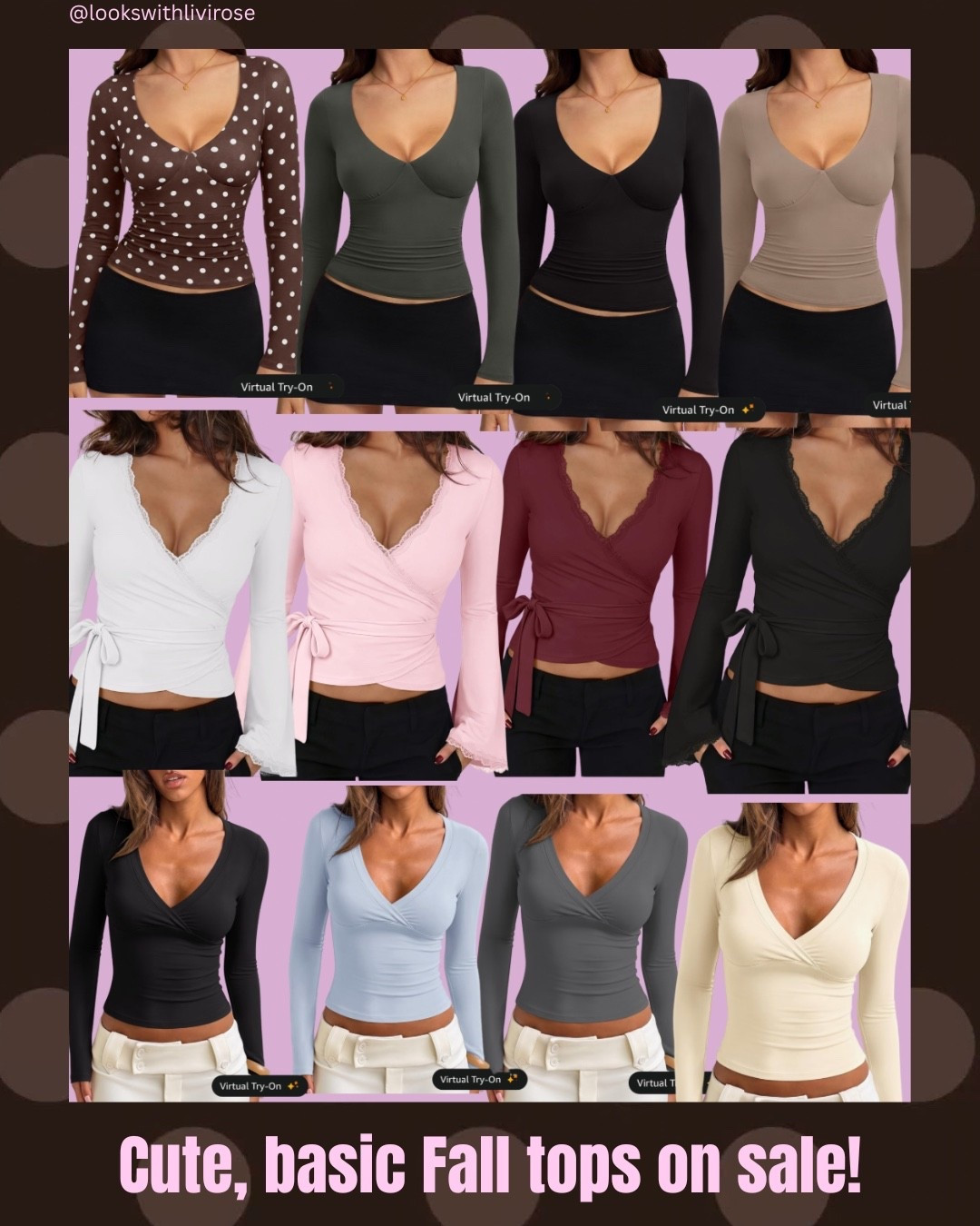 Adore all of these! Trying to decide on a style and color, but leaning towards the middle, wrap ones!

#LTKSeasonal #LTKSaleAlert #LTKootd