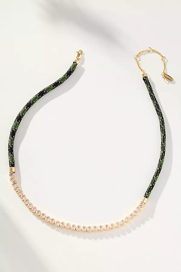 Corded Crystal Necklace | Anthropologie (US)