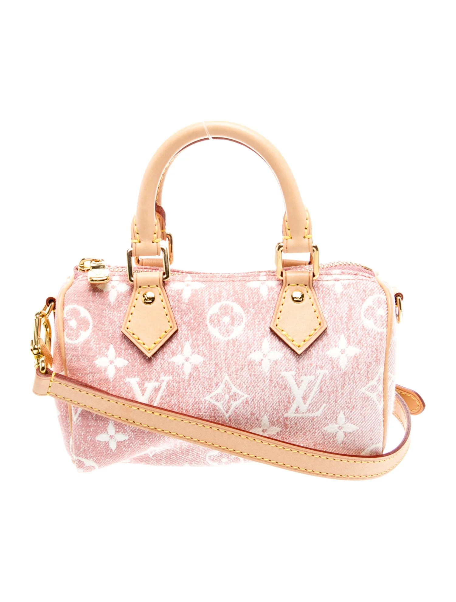 Louis Vuitton LV Monogram Speedy Nano - Pink Handle Bags, Handbags - LOU1251087 | The RealReal | The RealReal