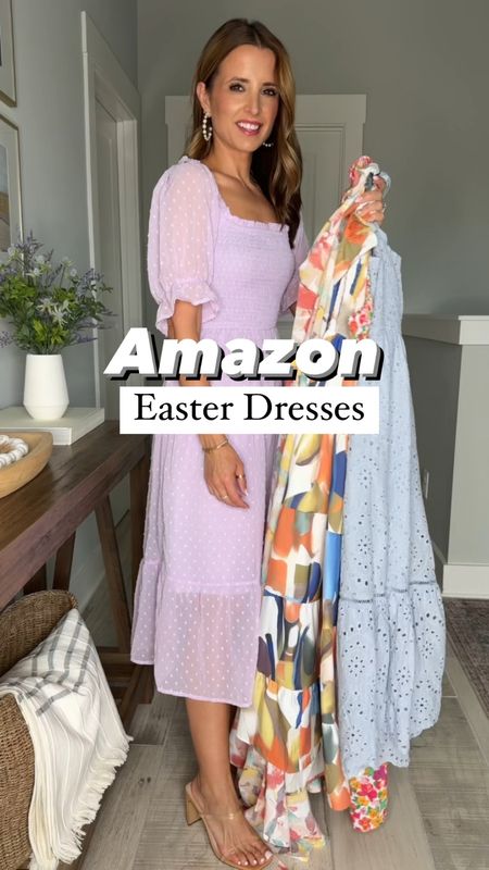 Amazon Easter Dresses. Mother’s Day dresses. Spring dresses. Baby shower dresses. Wedding shower dresses. Floral dresses.

*Wearing smallest size in each - the one shoulder dress and eyelet dress are a little big on me.

#LTKwedding #LTKbaby #LTKparties
