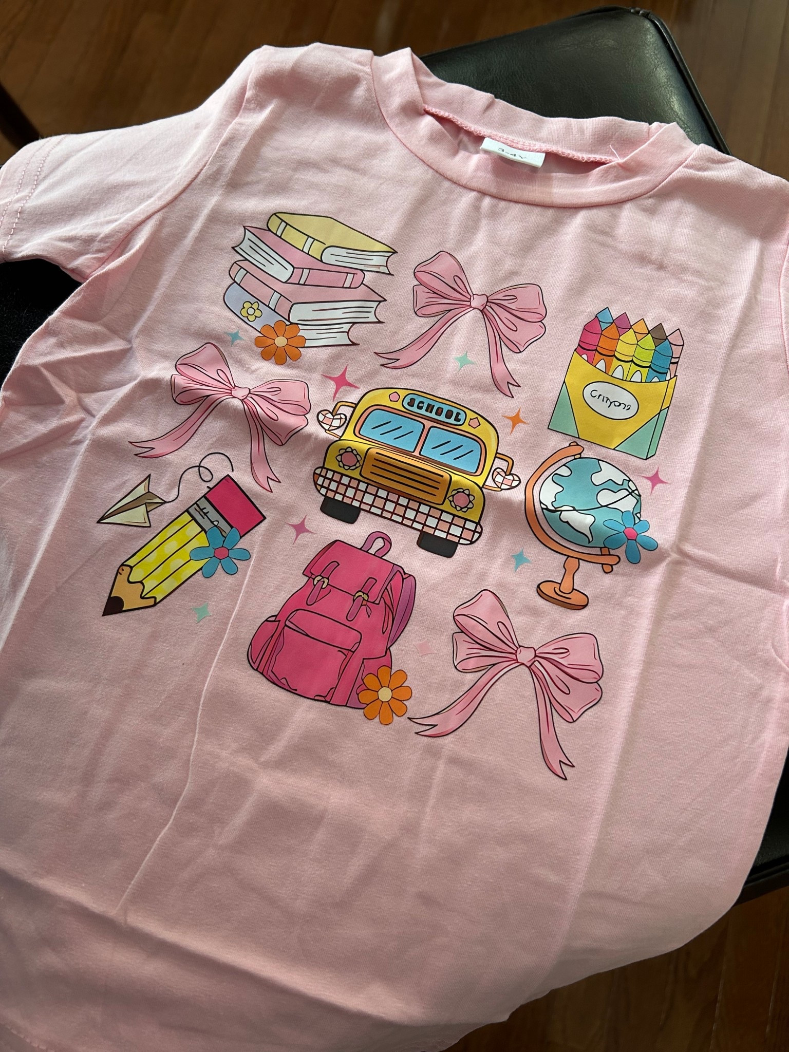 Kennedy’s first day of school shirt! 