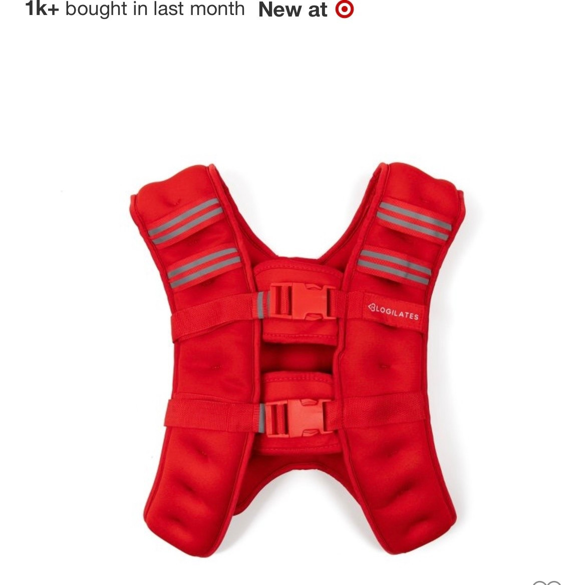 I haven’t jumped on the weighted vests yet, but the red might get me!

#LTKActive #LTKselfcare #LTKmomlife