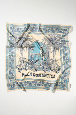 ALÉMAIS Villa Romantica Silk Hair Scarf | Anthropologie (US)