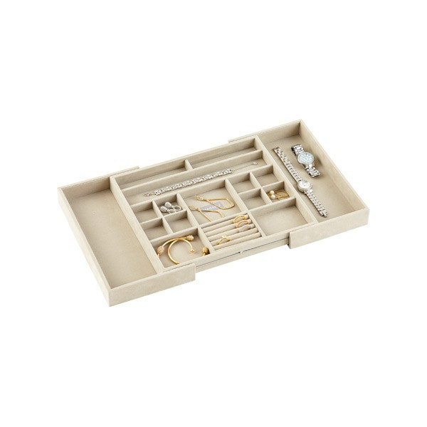 Stackers Medium Expandable Jewelry Storage Tray | The Container Store