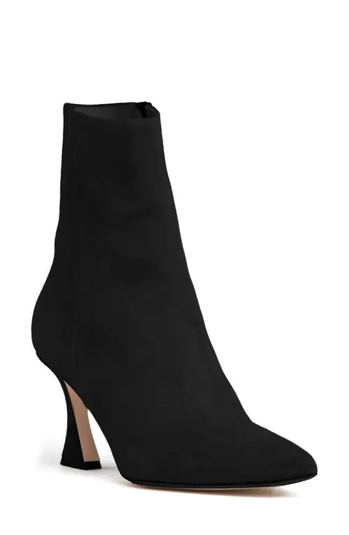 BEAUTIISOLES Soraya Pointed Toe Bootie in Black at Nordstrom, Size 10.5Us | Nordstrom