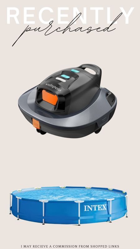 We’ve had our Intex 12’x30” pool for two years now and love it! But I despise cleaning it. For my birthday next month, I ordered a robot vacuum as a gift from my daughters to myself (such a total dad move IYKYK 🤣)

Warning: it does say that this only works on flat surfaces, so don’t purchase if you have an incline!

#LTKhome #LTKGiftGuide #LTKSeasonal