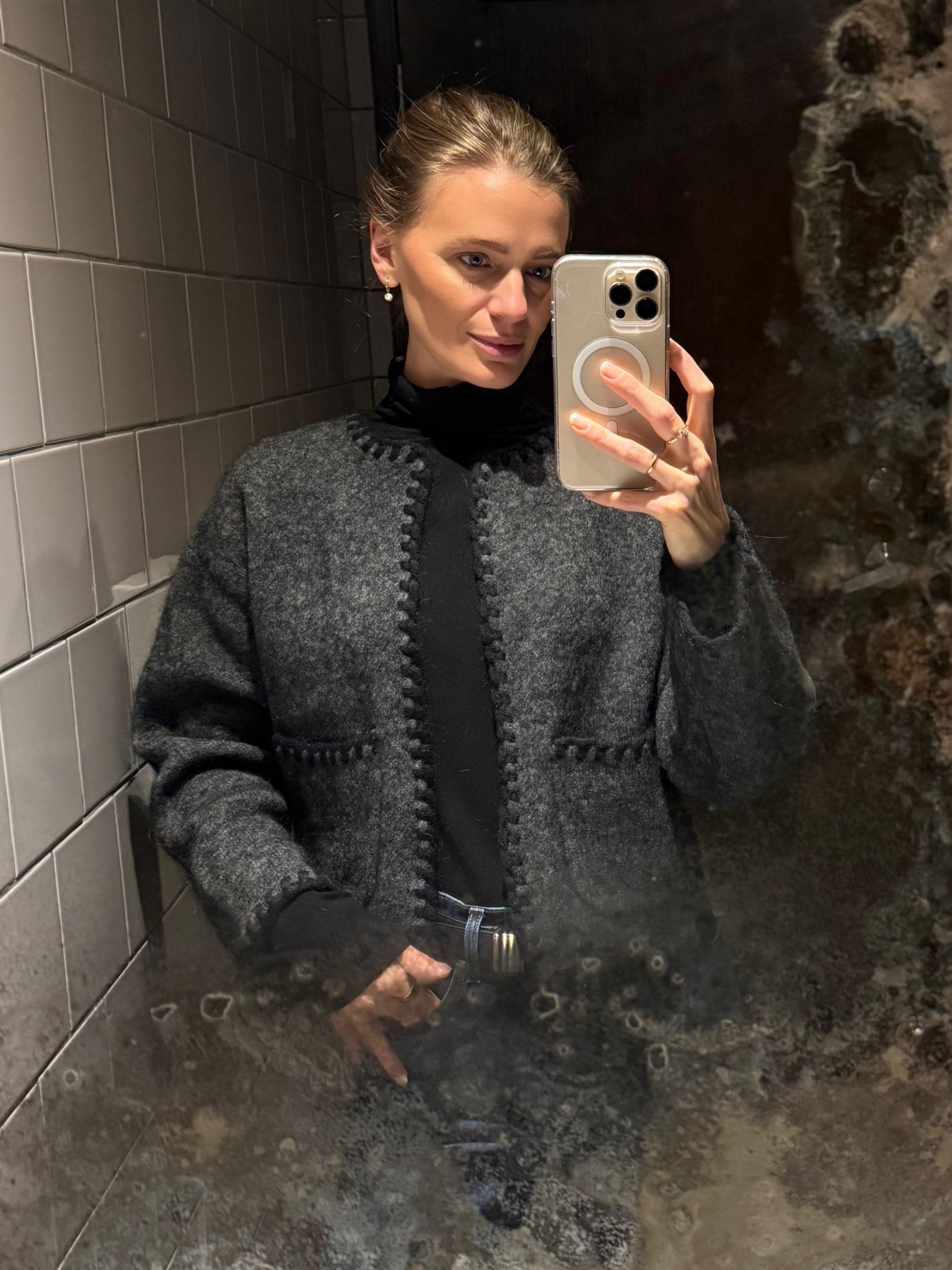 Absolutely love this sweater jacket. So elevated and chic  

#LTKdayinmylife