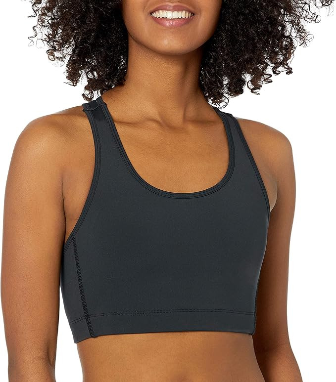 Amazon Essentials Women's Active Sculpt Medium Support Racerback Sports Bra | Amazon (US)