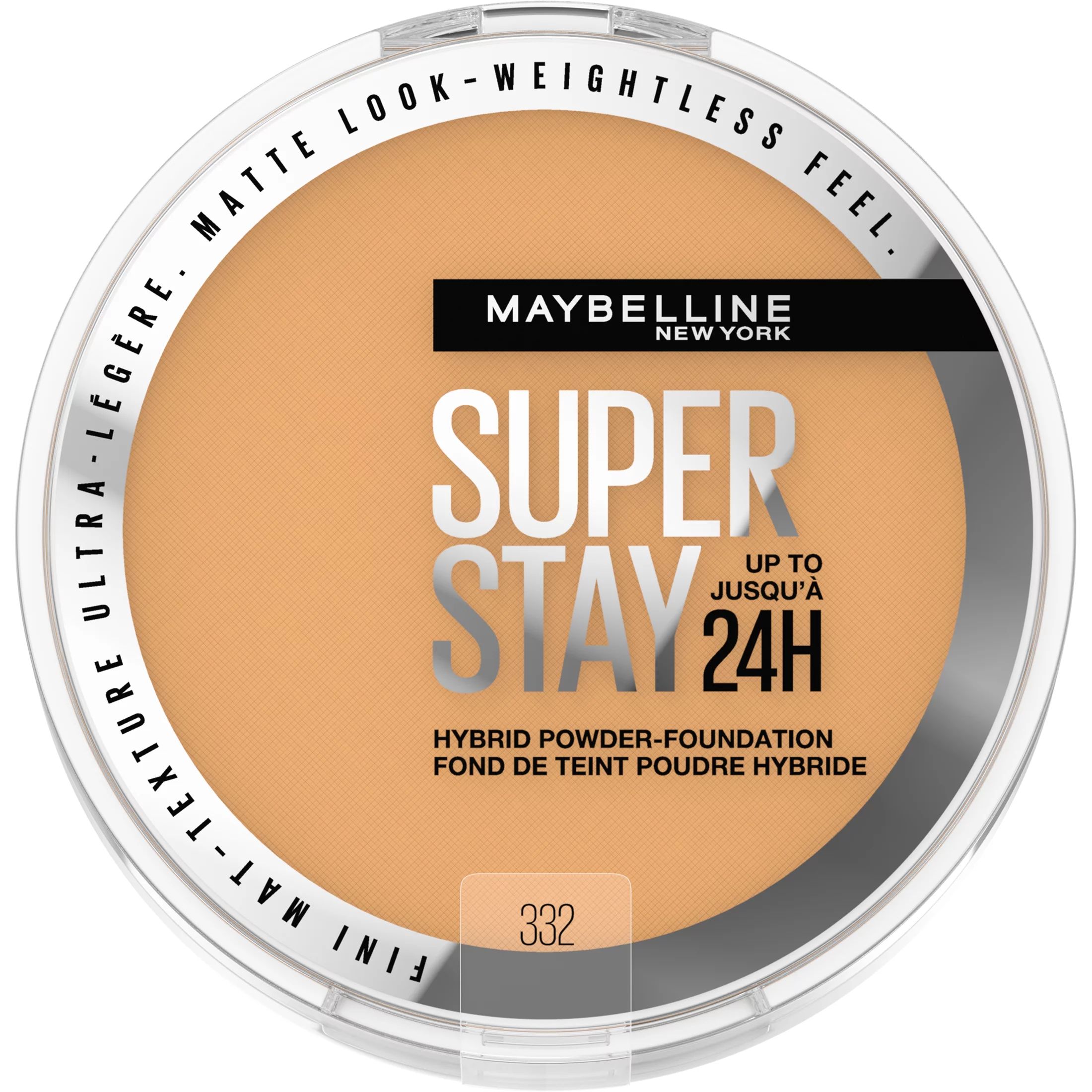 Maybelline Super Stay Powder Foundation Makeup, Soft Matte Finish, 332, 0.21 oz | Walmart (US)