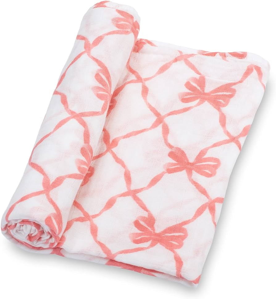Swaddle Blanket | 100% Muslin Cotton | Newborn and Baby Nursery Essentials for Girls, Registry | ... | Amazon (US)