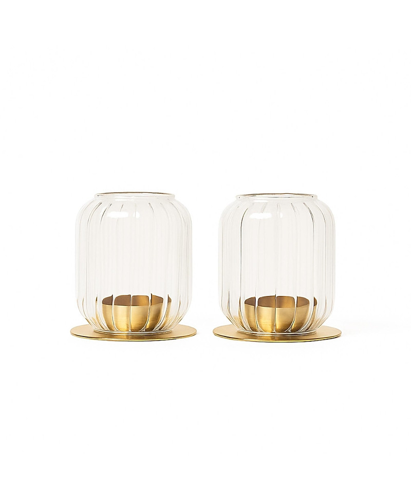 Fleck Kira Glass Lantern - Set of 2 | Bloomingdale's (US)