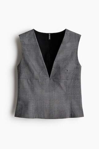 H & M - Sleeveless Top - Gray | H&M (US + CA)