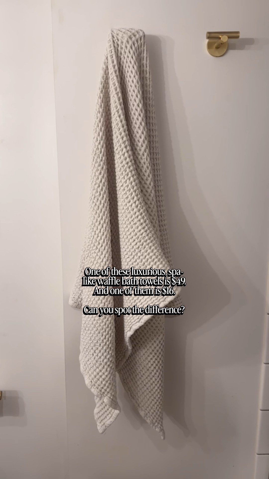 Your weekly look for less is here! Featuring waffle bath towels. I’ve used both the splurge and the save (aka the dupe) options. But personally, I like the dupe and own several colors of it! Which one are you buying? Let me know in the comments!

#LTKFindsUnder100 #LTKHome #LTKFindsUnder50