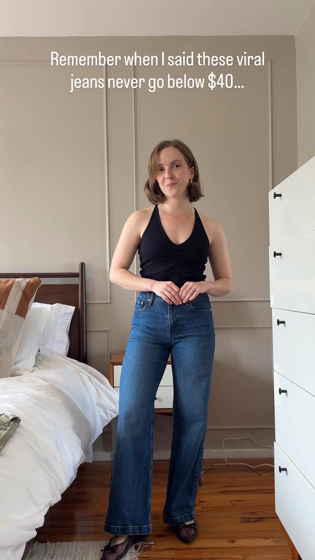 $39 viral wide leg jeans use code TREAT for stackable 10% off
Petite friendly wearing 25 petite

#LTKootd #LTKPetite #LTKSaleAlert