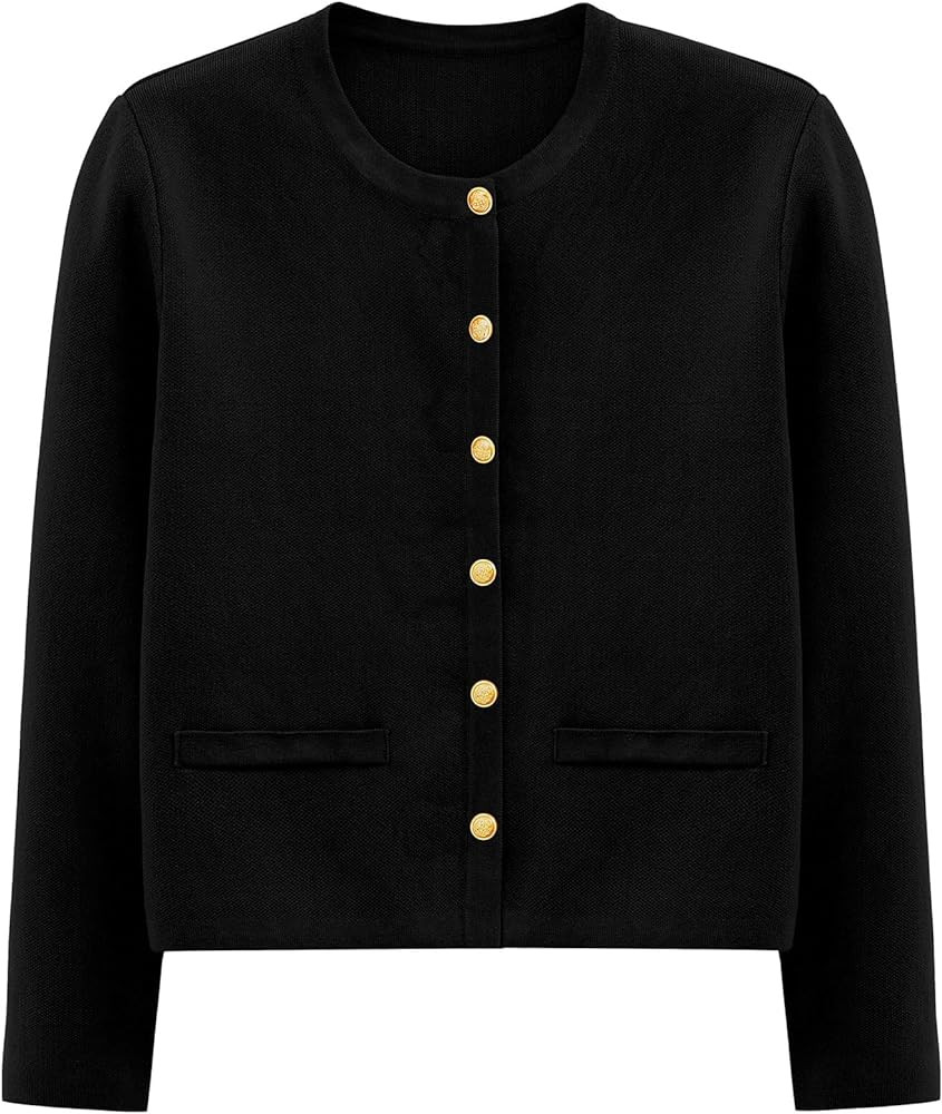 PRETTYGARDEN Women's 2023 Fall Cardigan Sweaters Button Down Open Front Long Sleeve Knit Cardigan... | Amazon (CA)