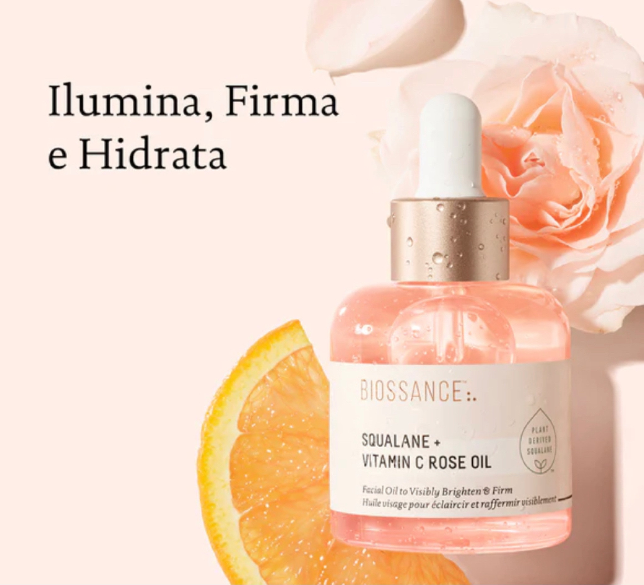 A fórmula que combina a hidratação do óleo de esqualano vegetal com o poder antioxidante da vitamina C. Essa poderosa combinação neutraliza os radicais livres, devolve luminosidade e viço à pele, estimula a produção de colágeno, melhora a firmeza e reduz linhas de expressão. Apenas duas a três gotas diárias para sentir instantaneamente uma pele iluminada, hidratada, macia e uniforme.

Fórmula solúvel em óleo de esqualano, 50 vezes mais potente em absorção do que o ácido ascórbico.
Estimula a produção de colágeno, garantindo elasticidade e firmeza à pele.
Hidrata e minimiza a aparência das linhas de expressão.
Uniformiza o tom, reduzindo a oxidação da superfície da pele e proporcionando luminosidade instantânea.
Fórmula testada e recomendada por dermatologistas.
Indicado para todos os tipos de pele, especialmente para peles sem viço, mistas ou secas.


#LTKbrasil #LTKbeauty #LTKfamily