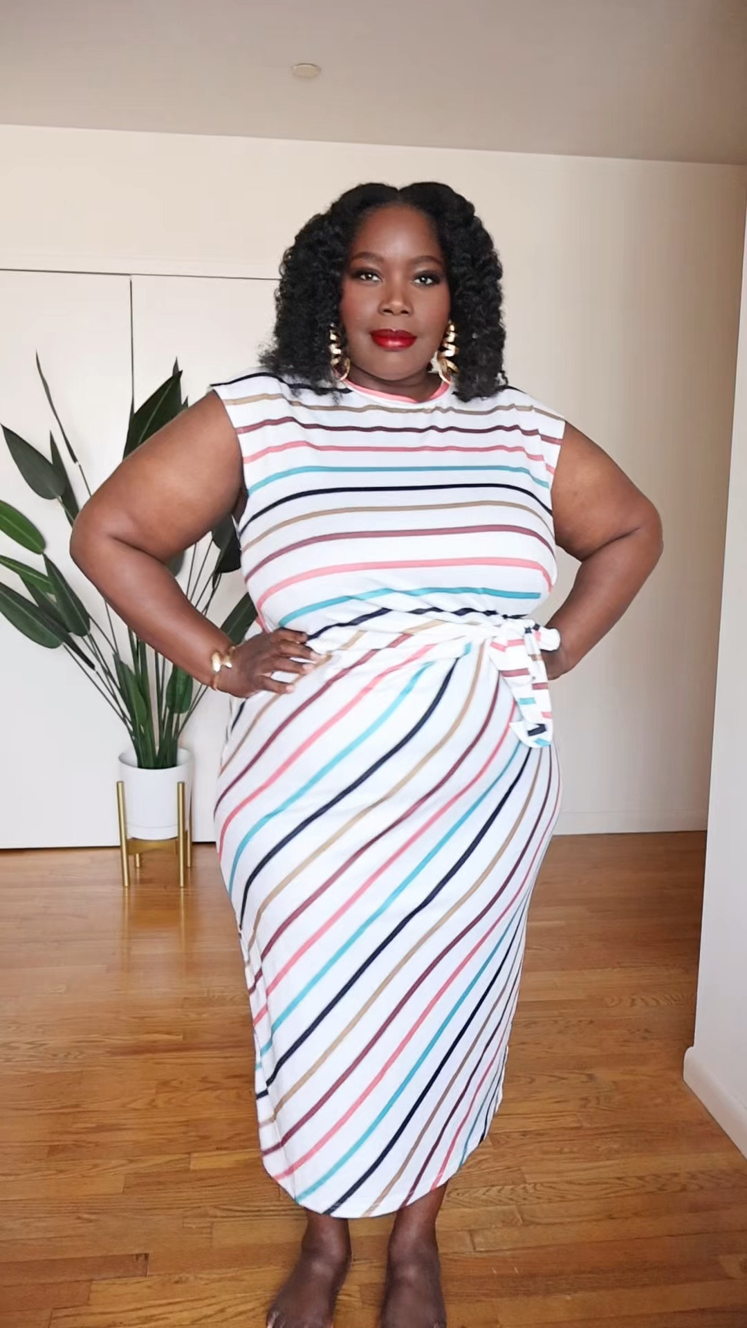 Affordable plus size spring & summer dress. 

#LTKPlusSize #LTKMidsize