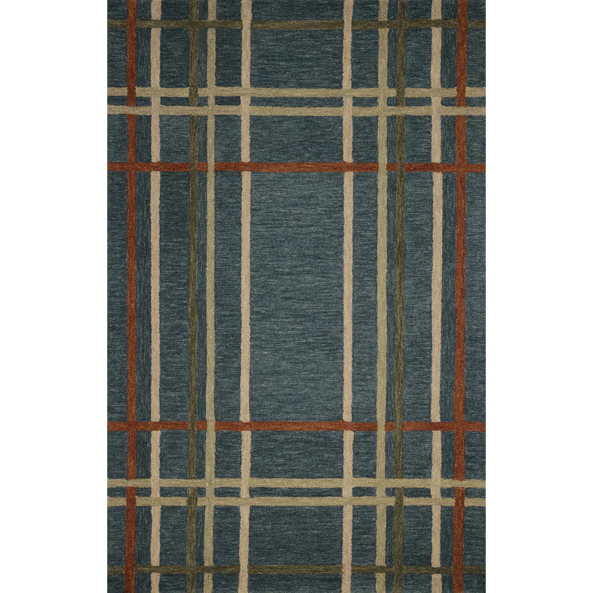 Magnolia Home by Joanna Gaines x Loloi Waylon Denim / Multi Area Rug | Wayfair North America