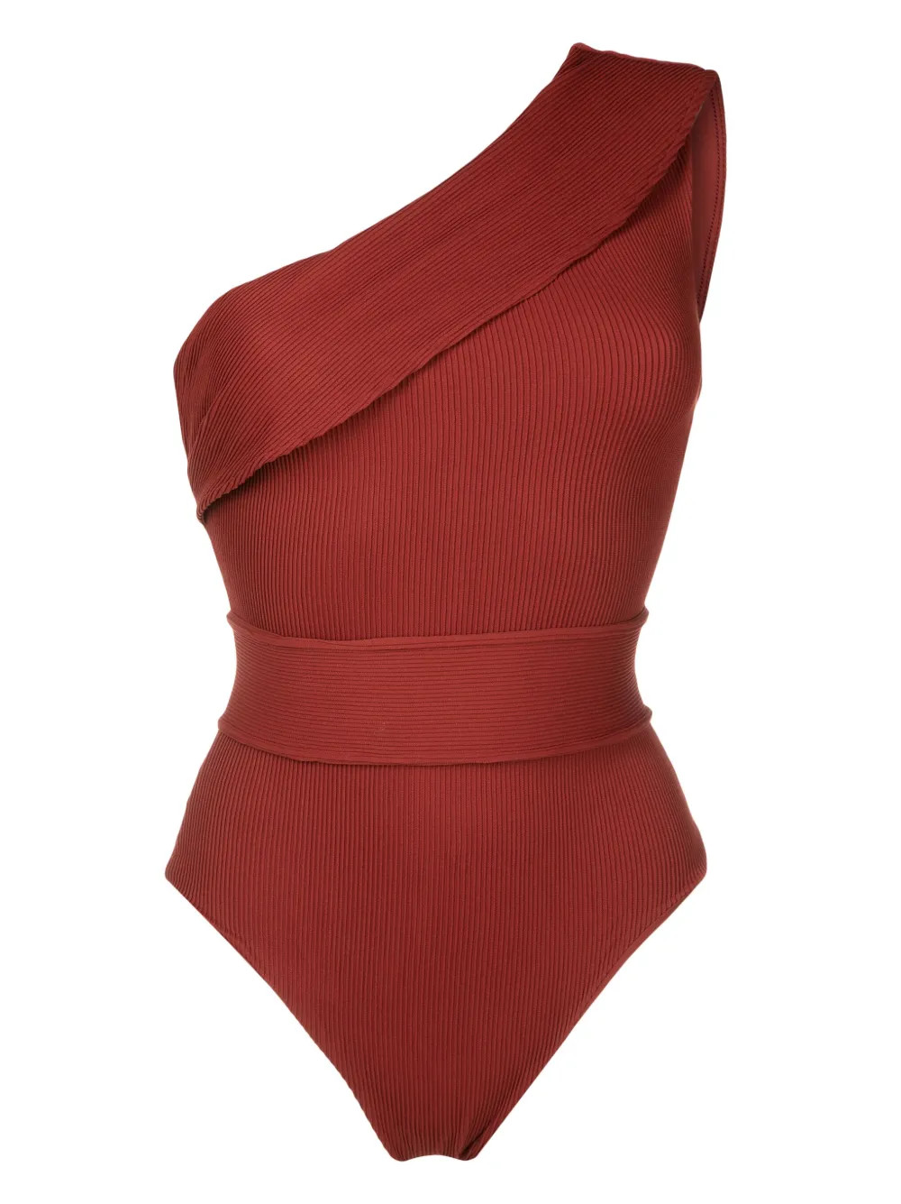 Haight Maria Ribbed Swimsuit - Farfetch | Farfetch Global