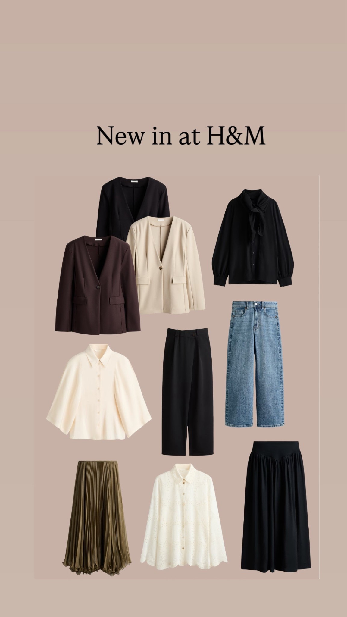 New in pieces at h&m 

#LTKspring #LTKmodest #LTKstyletip