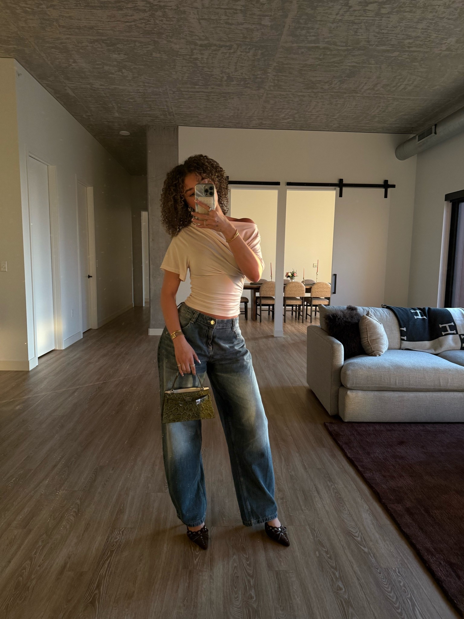 Top is Khy and bottoms are Bershka Jeans!  