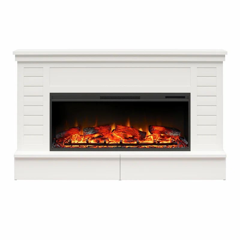 Zinia 64'' W Electric Fireplace | Wayfair North America