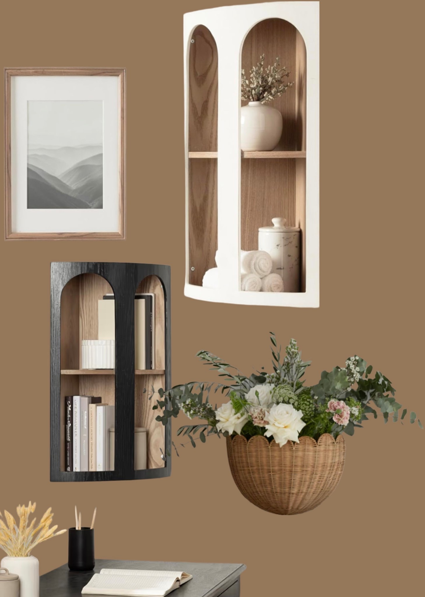 Corner wall cabinets and so both convenience and aesthetic! 

#LTKHome