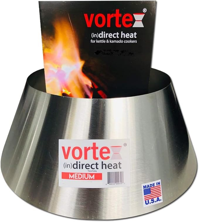 VORTEX (IN) DIRECT HEAT for Charcoal Grills, Medium Size - For Weber Kettle 22 26.75 WSM Smokey M... | Amazon (US)