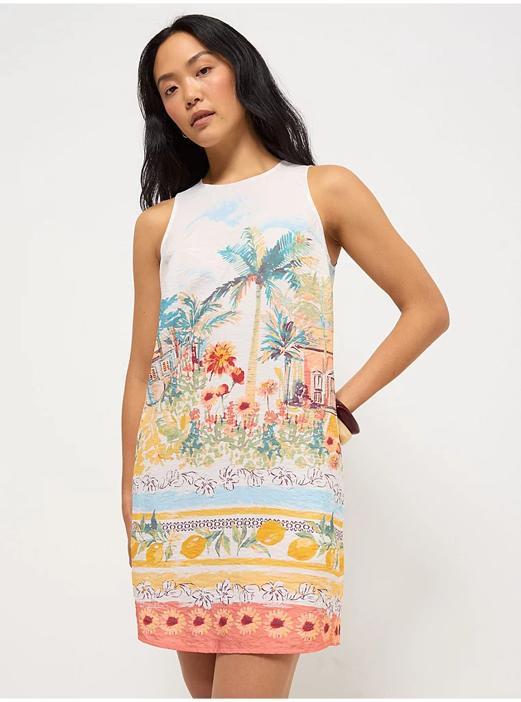 Resort Print Mini Dress | George