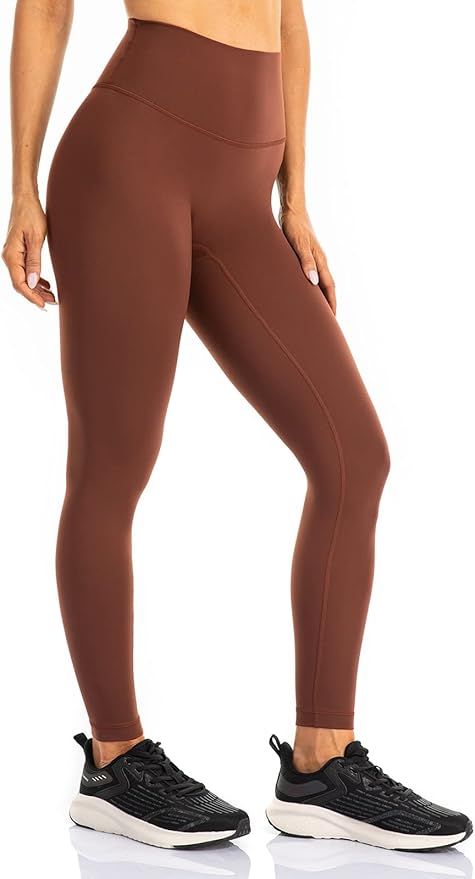 Ukaste Women's Studio Essential High-Rise Yoga Leggings 19" / 24" / 25" - Naked Feeling Workout A... | Amazon (US)