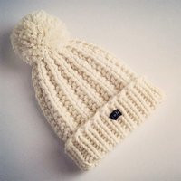 Hobo Handmade ""Lofty' Bobble Hat. Thick Chunky Hand Knitted Beanie. Large Removable Pom Pom. Winter | Etsy (CAD)